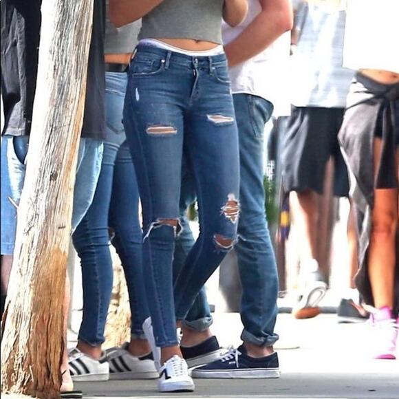 AGOLDE Sophie High Rise Skinny in Cannes Size 26 - Picture 1 of 11